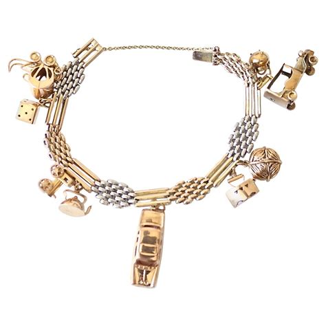 hermes gold charm bracelet|hermes bracelet gold price.